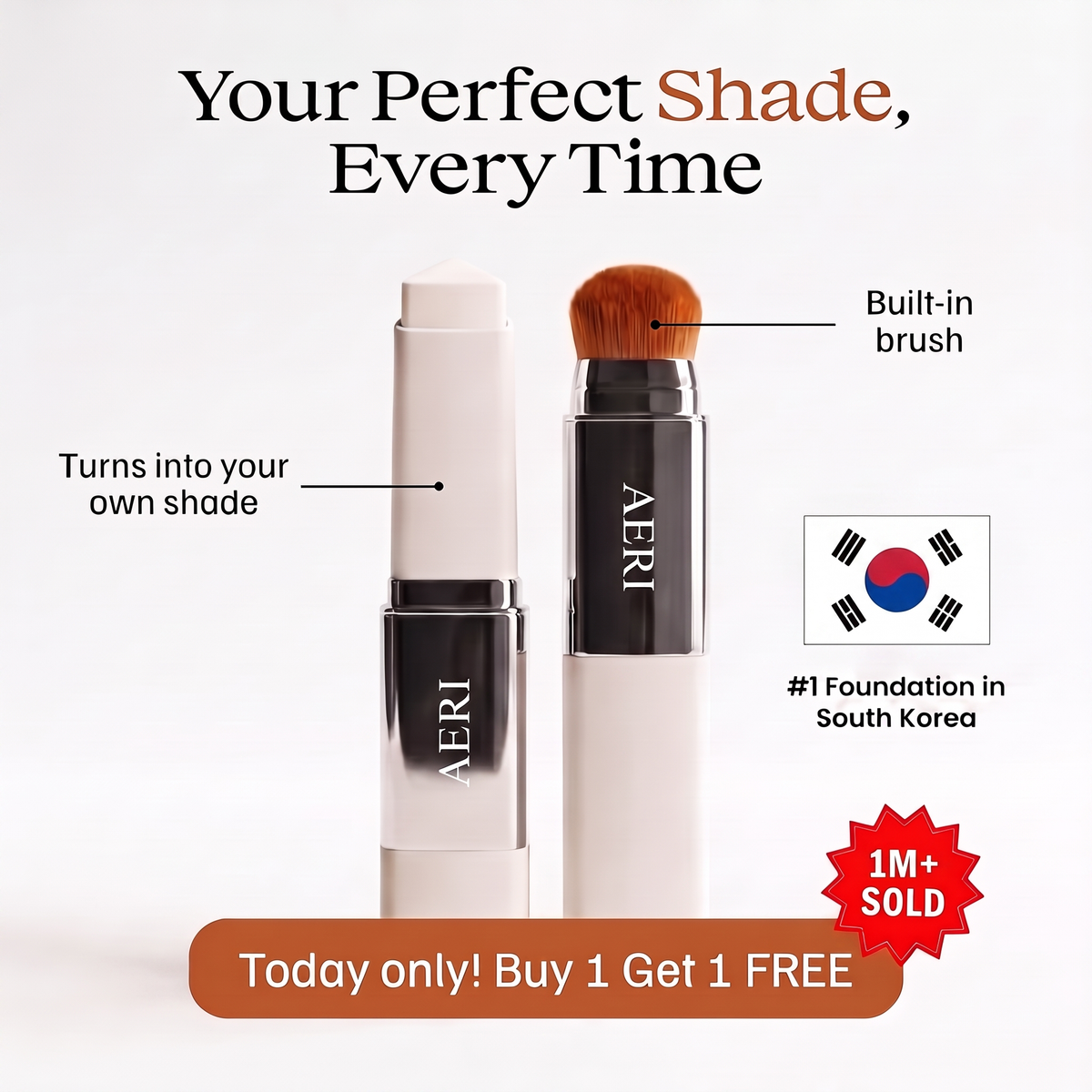 Korean One-Step Age Reversing Foundation Stick